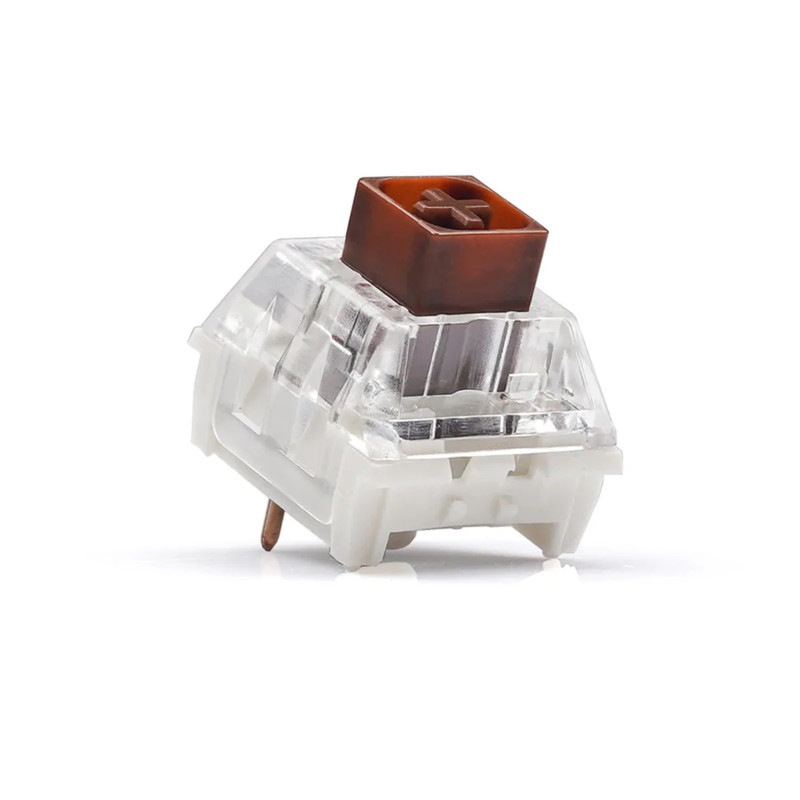 Kailh Box Switches - Brown - 10 Pieces - مكبس لوحة مفاتيح